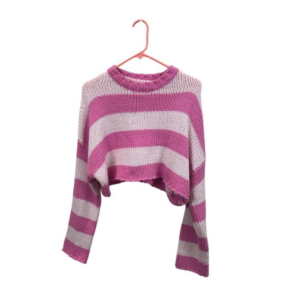 Edikted Sweaters - Edikted Ozzy Cropped Knitted Sweater size XS/S
